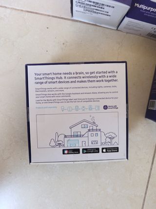 SmartThings Hub, Siren, Sensor y Cámara