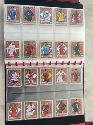 Colección completa Cromos Mundial Qatar 2022