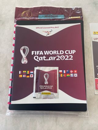 Colección completa Cromos Mundial Qatar 2022