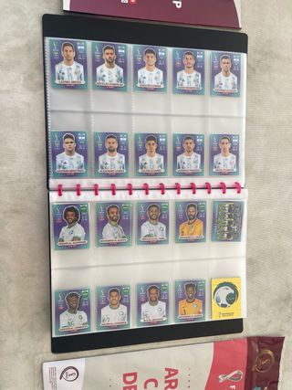 Colección completa Cromos Mundial Qatar 2022