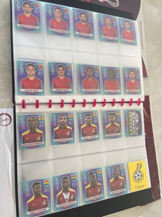 Colección completa Cromos Mundial Qatar 2022