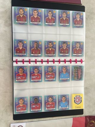 Colección completa Cromos Mundial Qatar 2022