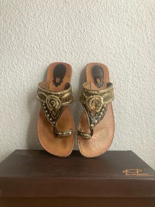 Sandalias planas talla 39