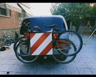 Portabicicletas bola + accesorios