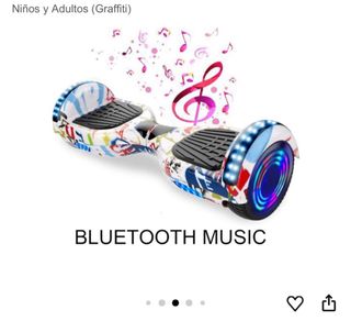 Patinete Eléctrico Overboard Bluetooth Graffiti 