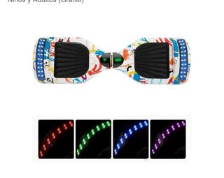 Patinete Eléctrico Overboard Bluetooth Graffiti 