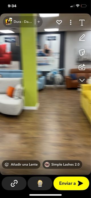 Sofá Cheislongue Deslizante Amarillo