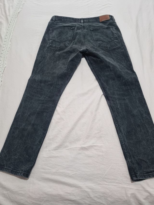 Pantalón Tejano Gris