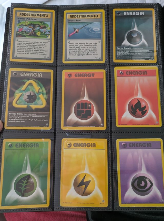 Lotto carte Pokémon vintage. Serie quasi completa 