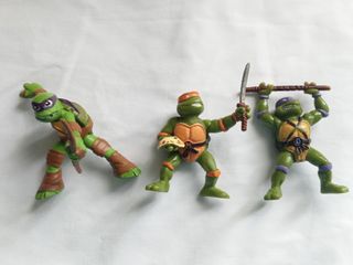 Lote Figuras Tortugas Ninja Yolanda Comansi