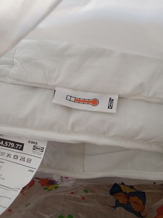 2 Edredónes Nórdicos IKEA Blancos