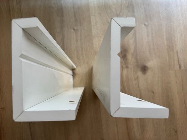 Estante Mosslanda x2 55cm Blanco