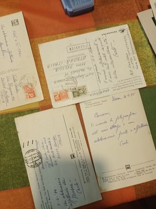 Cartoline Mosca Russia Vintage architettura