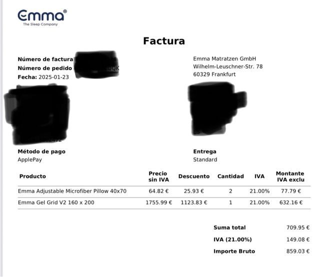 Colchón Emma Hybrid Elite