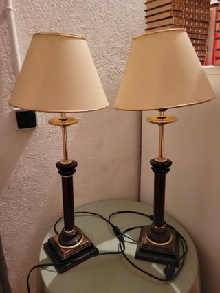2 Lámparas de Mesa