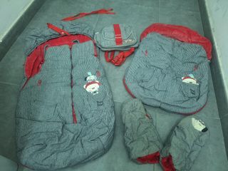 Lote Tuc Tuc: Saco, Capazo y Manoplas