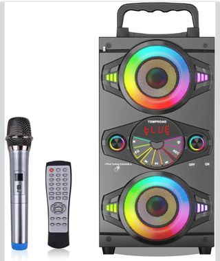 Altavoz Bluetooth Portátil con Micrófono