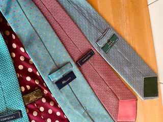 Lote de 7 corbatas de vestir