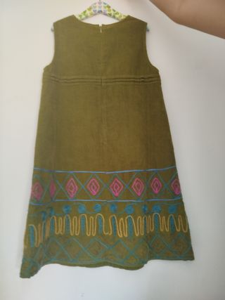 Vestido Pana Niña Adolfo Domínguez T10