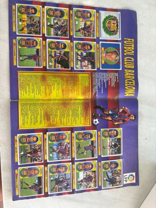 Álbum Cromos Liga 96-97
