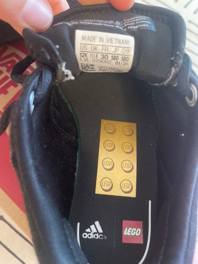 Zapatillas Adidas x Lego Talla 30