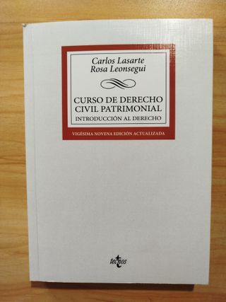 Curso de Derecho Civil patrimonial