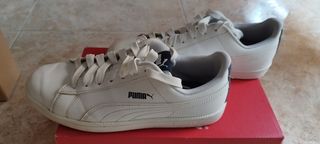 Tenis Puma Jr Talla 39 Blanco