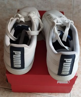 Tenis Puma Jr Talla 39 Blanco