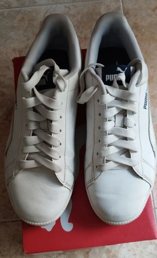 Tenis Puma Jr Talla 39 Blanco