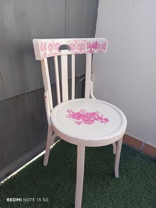 Sillas antiguas restauradas