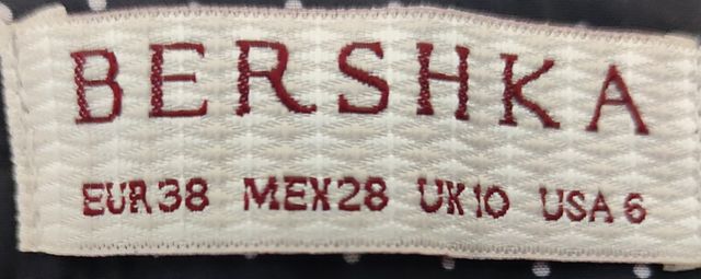 Pantalón vestir Bershka azul marino Talla 38