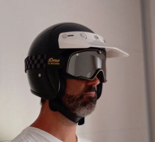 Casco Moto Vintage 