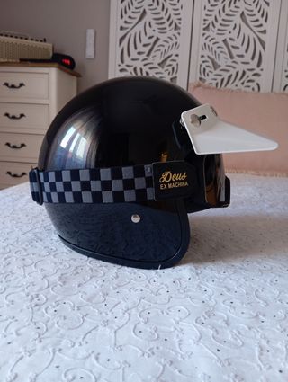 Casco Moto Vintage 
