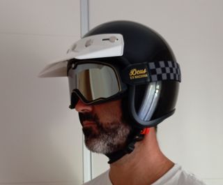 Casco Moto Vintage 