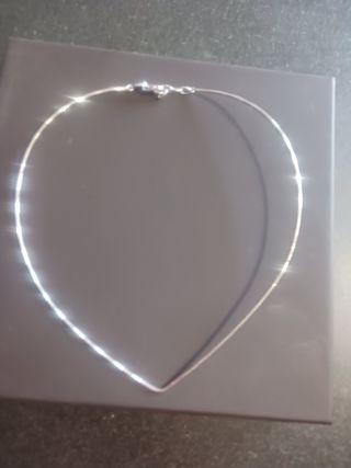 Collana Fraboso Argento Nuova