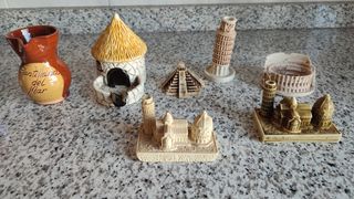 Figuras Resina y cerámica, Souvenir Monumentos