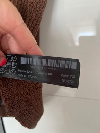 Blusa sin mangas Massimo Dutti marrón