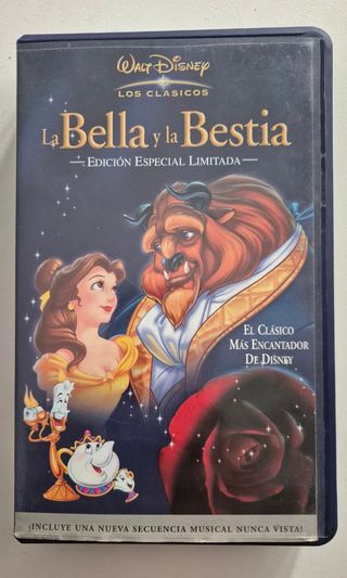 La Bella y la Bestia VHS Edición Especial