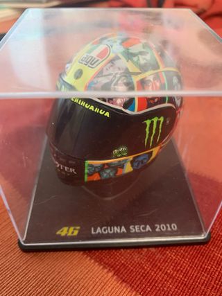 Casco Moto Miniatura AGV Laguna Seca 2010