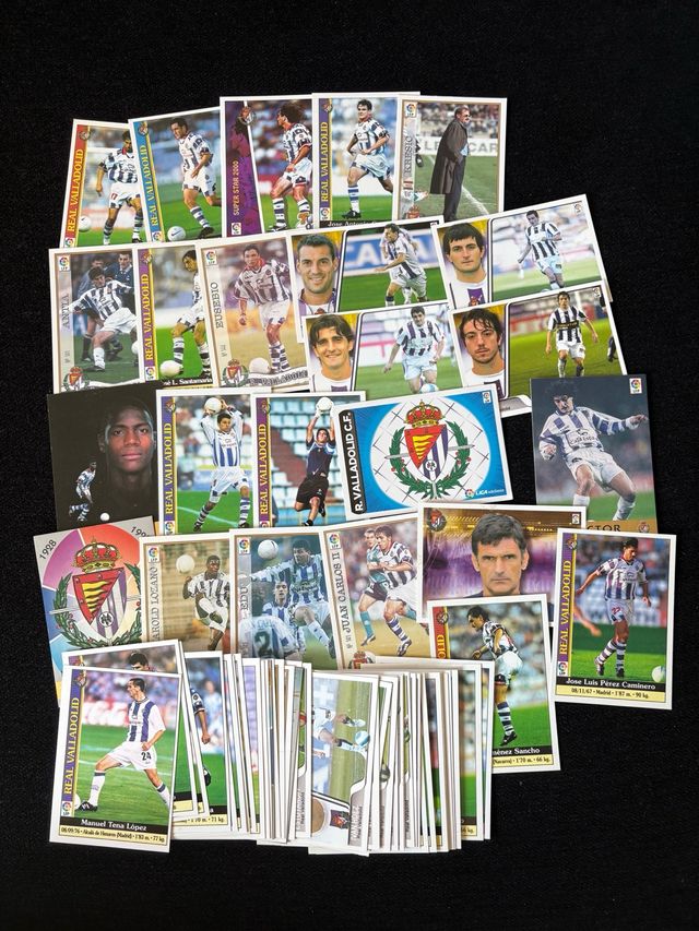 Lote cromos Real Valladolid