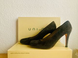 Zapatos de tacón Unisa marrones