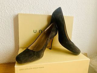 Zapatos de tacón Unisa marrones
