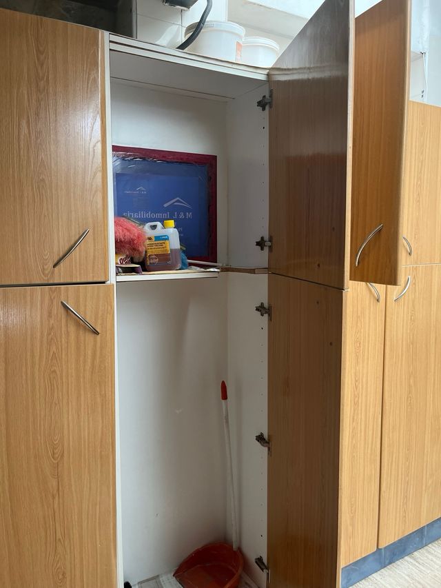 Armario de cocina de madera