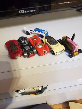 Lotto di 6 auto Ferrari Hot Wheels