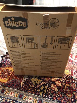 Bañera y cambiador Chicco Cuddle & Bubble