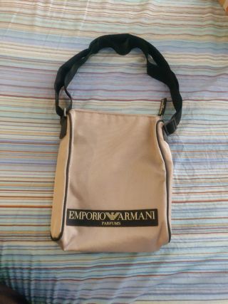 Bolso neceser Emporio Armani Beige
