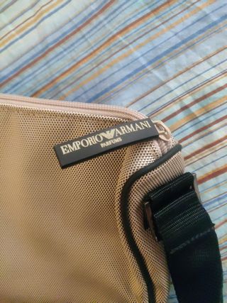 Bolso neceser Emporio Armani Beige