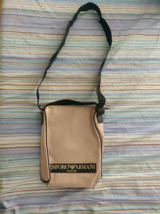 Bolso neceser Emporio Armani Beige