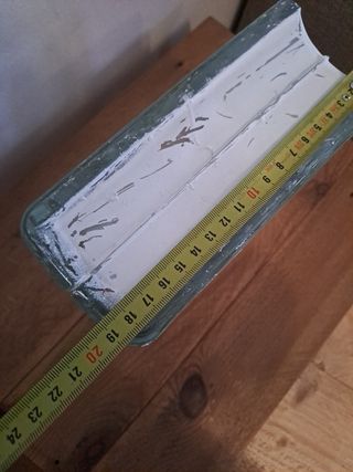 Bloques de vidrio terminal ondulado