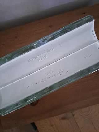 Bloques de vidrio terminal ondulado